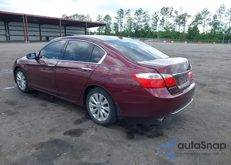 2014 Honda Accord Touring из США, поврежденный, VIN 1HGCR3F93EA037184